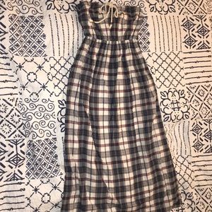 Gap maxi plaid country dress